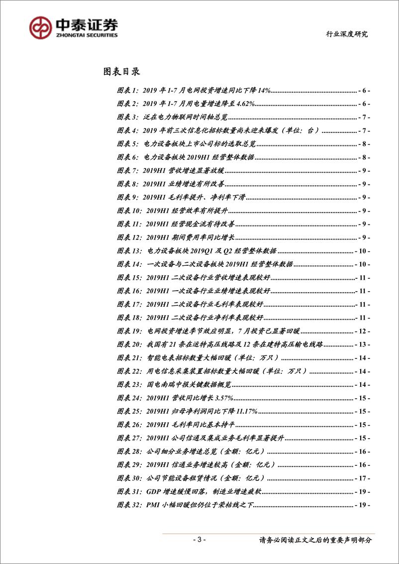 《电气设备行业：2019中报总结，拐点将至，静待反转-20190901-中泰证券-34页》 - 第4页预览图