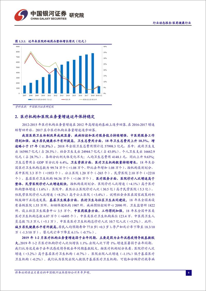 《医药行业5月动态报告：板块贸易战免疫属性确定，业绩系行情演绎重点-20190529-银河证券-58页》 - 第8页预览图