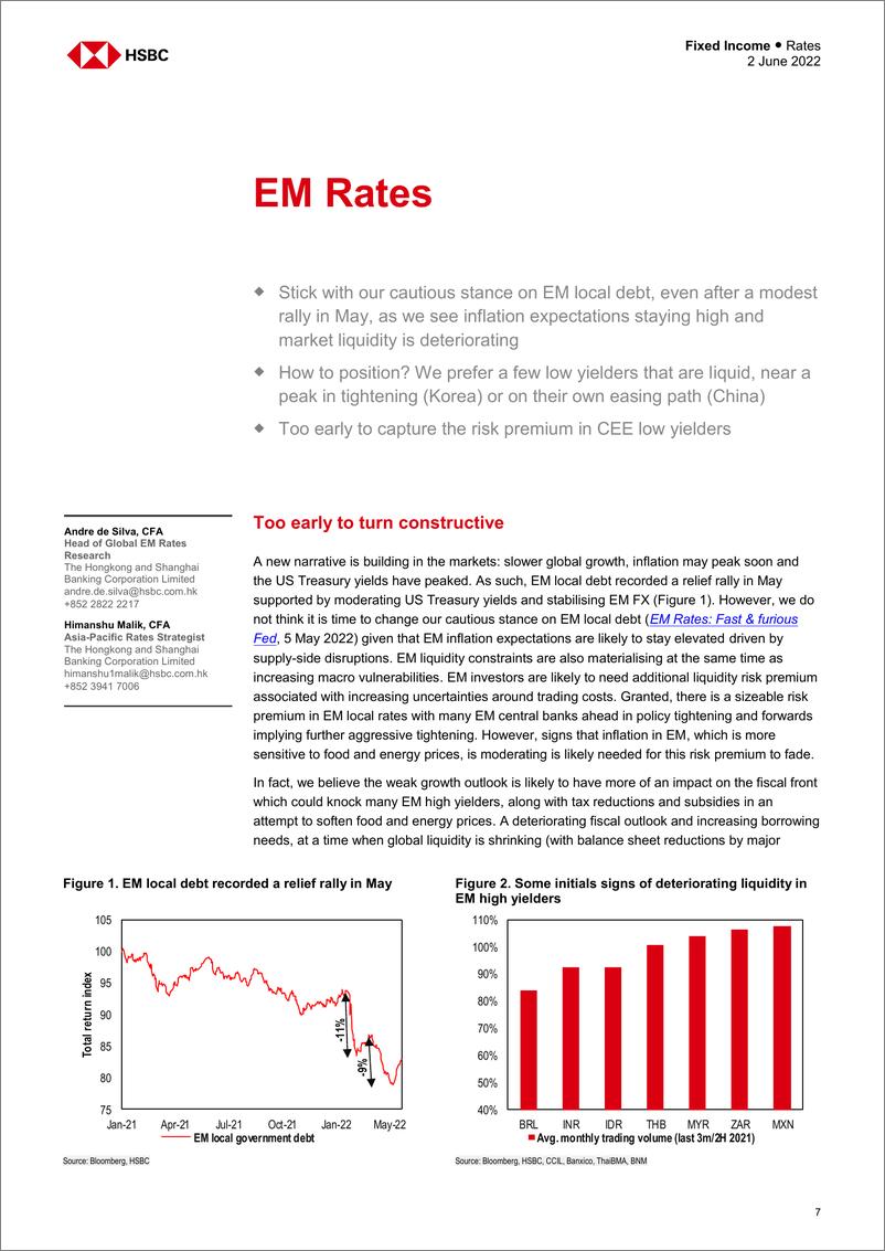 《HSBC-新兴市场投资策略-警惕流动性风险-2022.6.2-42页》 - 第8页预览图