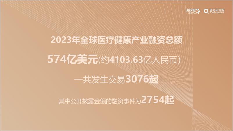 《2023年全球医疗健康产业资本报告-36页》 - 第6页预览图