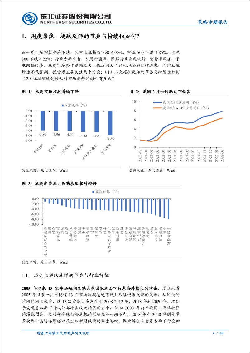 《策略专题报告：信用波折无需担忧，短期超跌反弹延续-20220313-东北证券-28页》 - 第5页预览图