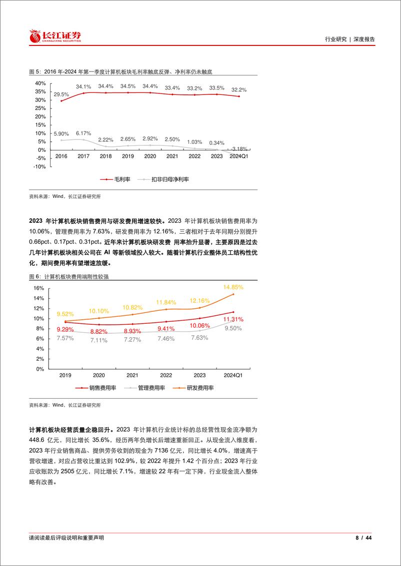 《计算机行业2024年度中期投资策略：底部已现，静待春风-240702-长江证券-44页》 - 第8页预览图