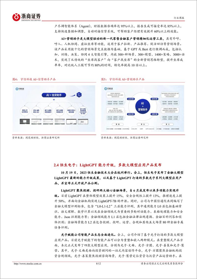 《20231021-人工智能行业周报-大厂＋垂类厂商持续布局，关注大模型迭代下商业化应用升级》 - 第8页预览图