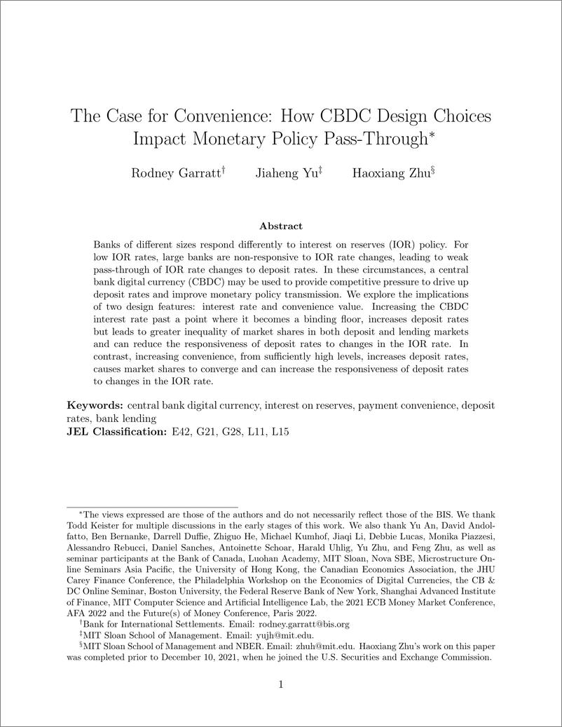 《CBDC的设计选择如何影响货币政策的传导（英）-48页》 - 第4页预览图