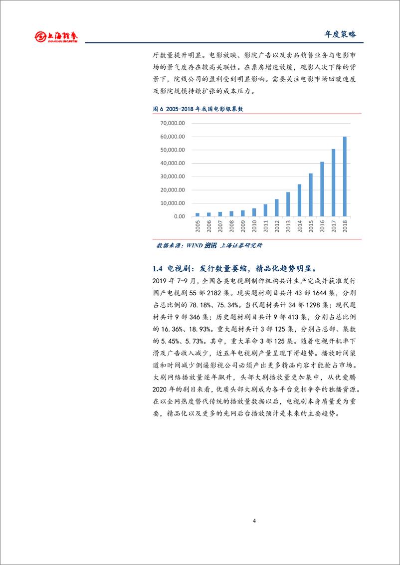 《2020年文化娱乐行业投资策略：行业调整渐进尾声，5G带动影游娱乐升级-20191120-上海证券-25页》 - 第8页预览图