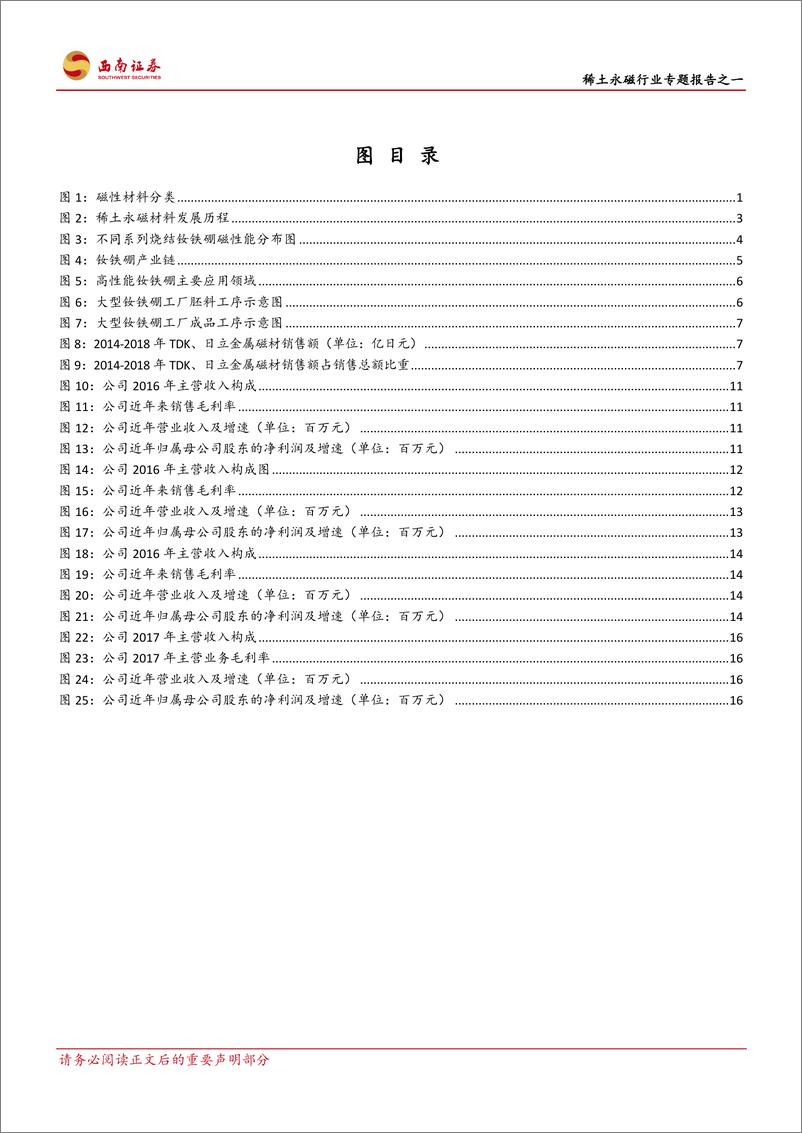 《稀土永磁行业专题报告之一：钕铁硼行业的供给格局-20190128-西南证券-22页》 - 第4页预览图