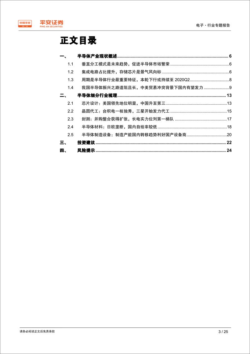 《电子行业半导体行业系列深度报告（一）：道阻且长，行则将至-20190721-平安证券-25页》 - 第4页预览图