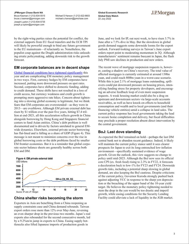 《JPM-Global Data Watch  Skating on thin ice during》 - 第4页预览图