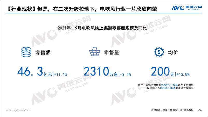 《【家电报告】2022年1-9月电吹风线上市场研究报告-29页》 - 第6页预览图