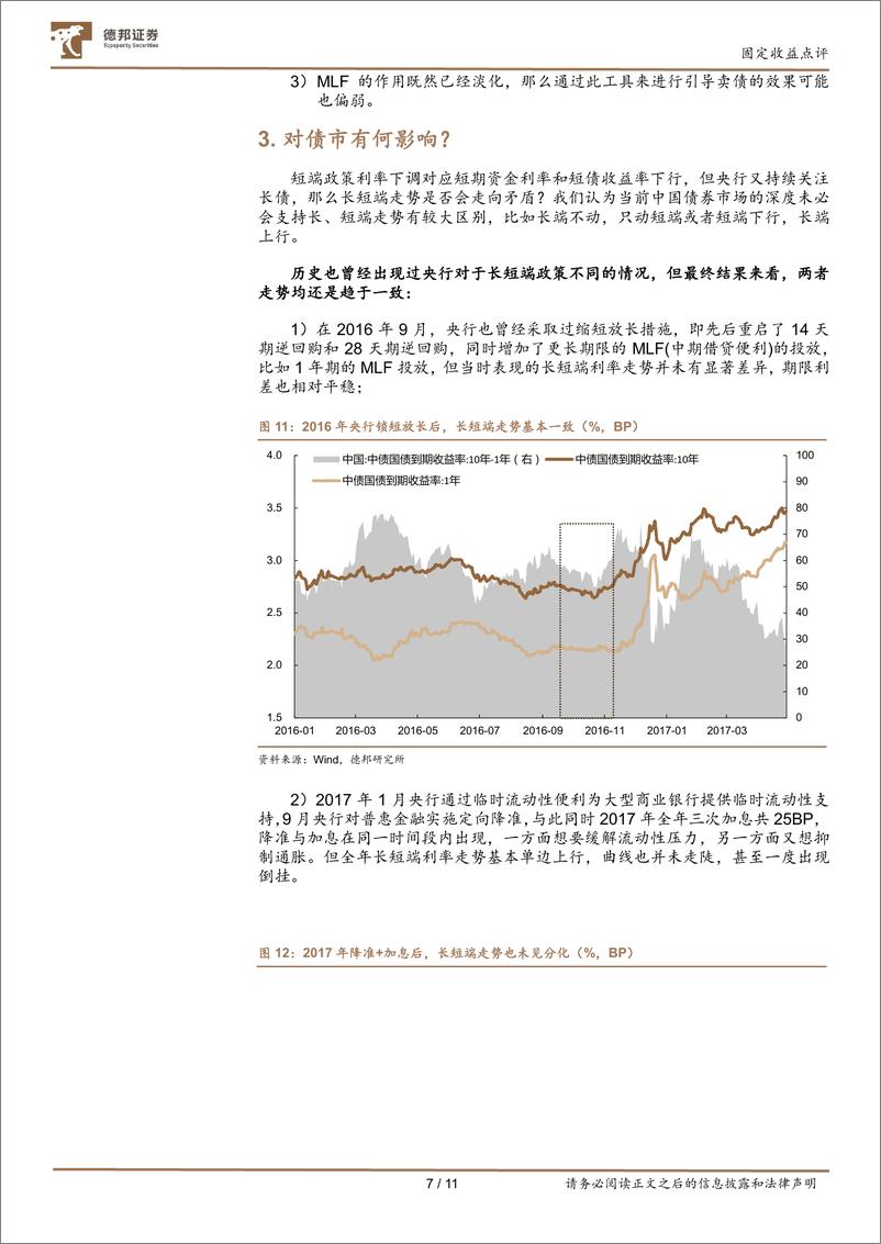 《固定收益点评：曲线锁长降短，利率向下突破-240722-德邦证券-12页》 - 第8页预览图