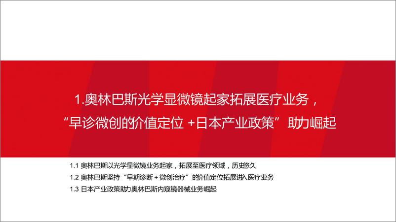 《内窥镜行业专题系列二：他山之石可以攻玉，从奥林巴斯成长路径观内窥镜行业发展与启示》 - 第5页预览图