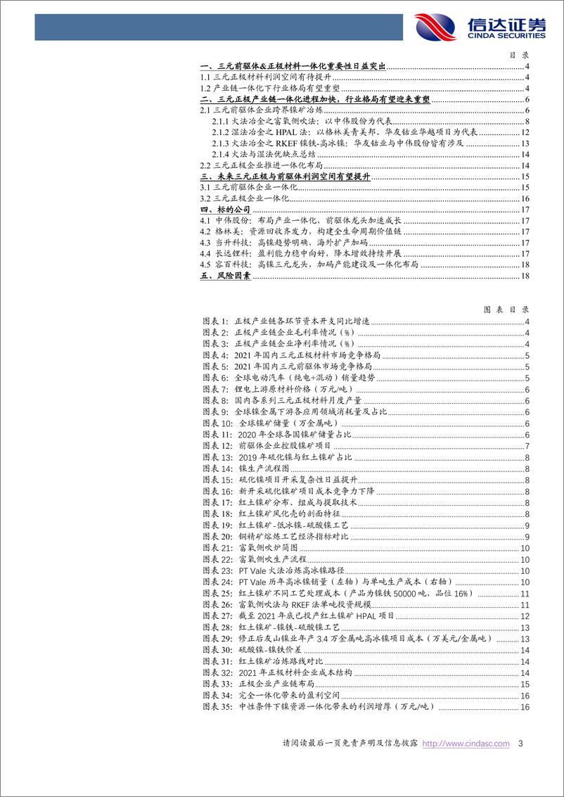 《电力设备与新能源行业正极产业链系列报告：三元正极一体化进行时，行业格局重塑中-20220805-信达证券-20页》 - 第4页预览图