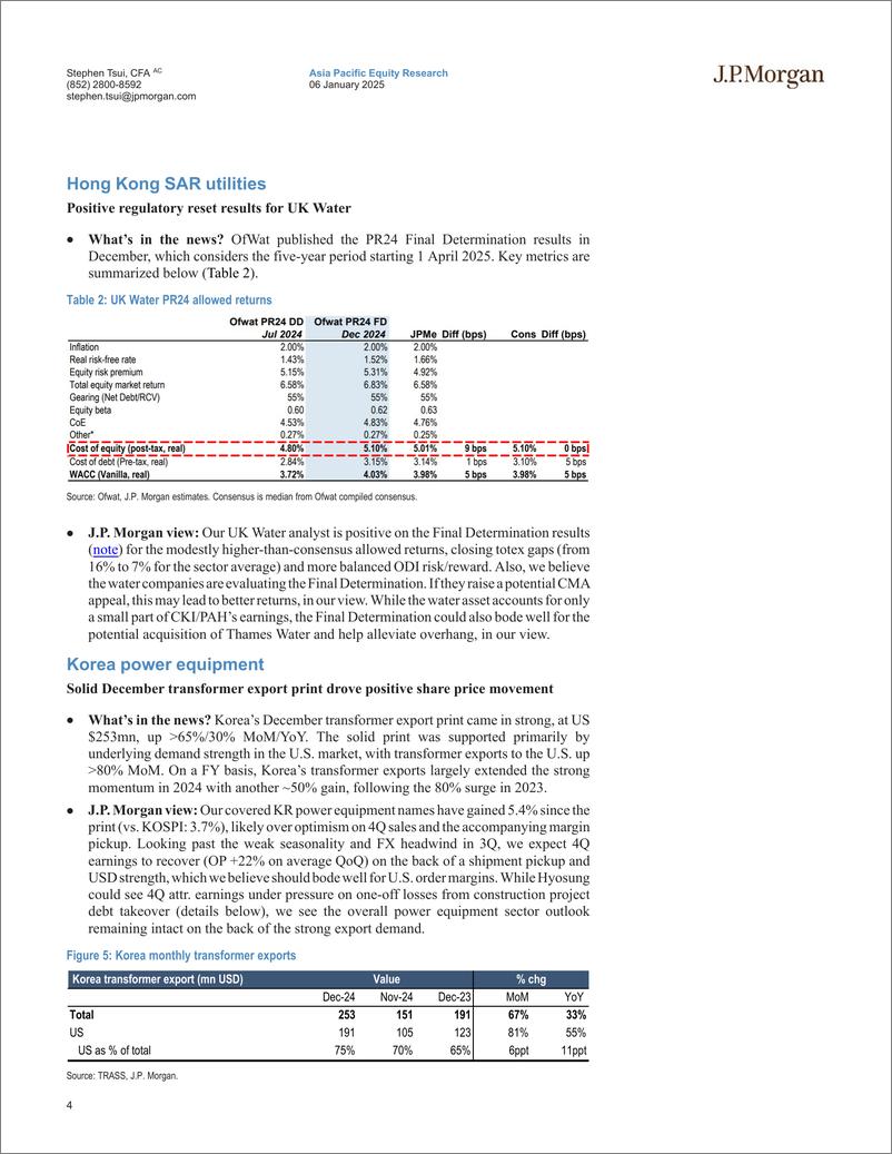 《JPMorgan-China Utilities  Asia Power Equipment Thoughts on recent ma...-112641600》 - 第4页预览图