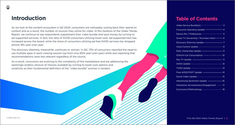 《2024年第二季度北美视频趋势报告-18页》 - 第2页预览图
