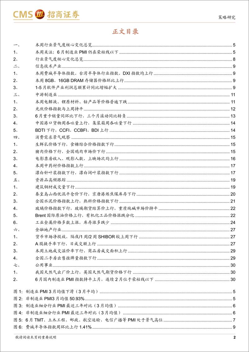 《行业景气观察：6月制造业PMI持续收缩区间，软件利润增速扩大-240703-招商证券-32页》 - 第2页预览图