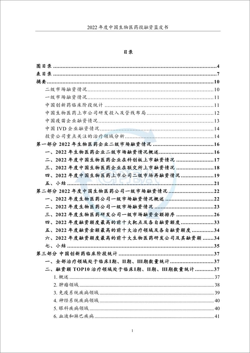 《2022年度中国生物医药投融资蓝皮书》 - 第5页预览图