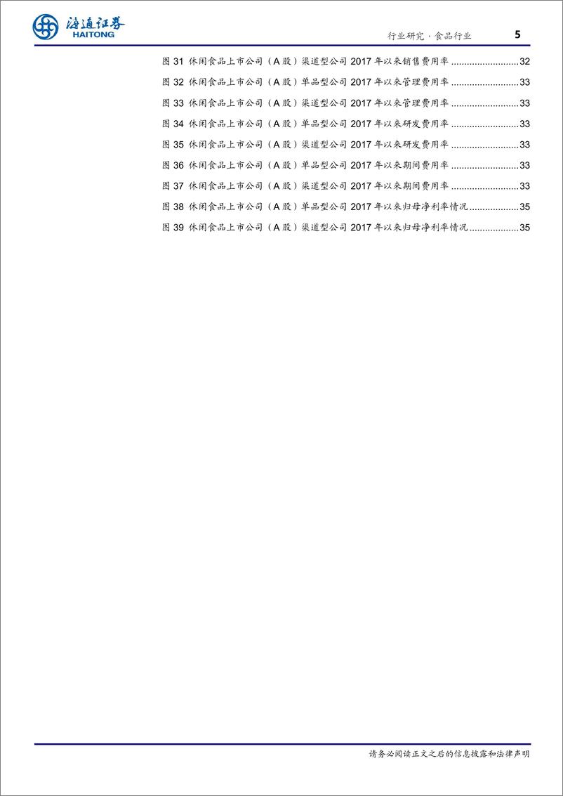 《食品行业专题报告：23年业绩平稳，24Q1景气度有所提升-240527-海通证券-40页》 - 第5页预览图