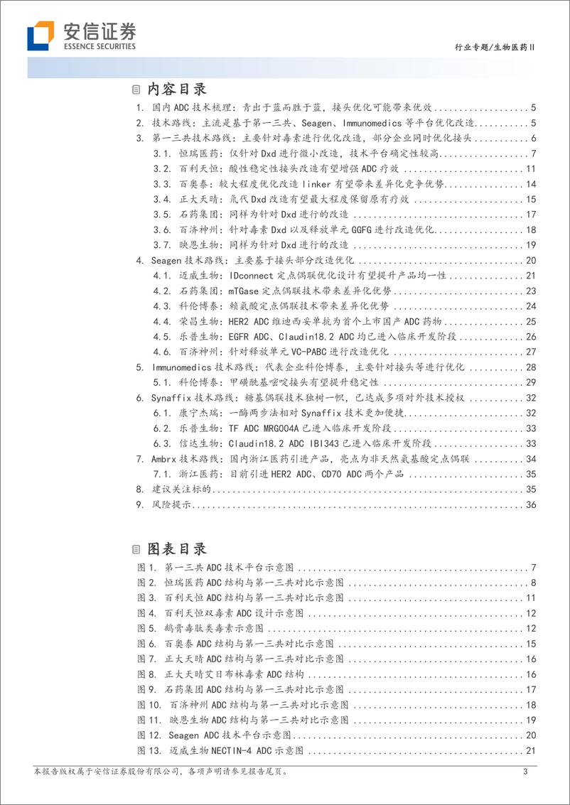 《生物医药行业创新药研究框架之ADC：国内ADC技术梳理，青出于蓝而胜于蓝-20230901-安信证券-38页》 - 第4页预览图