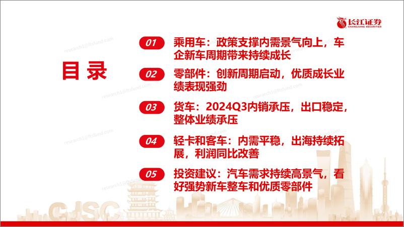 《汽车行业2024Q3业绩综述：优质企业延续高增，看好板块持续成长-241117-长江证券-55页》 - 第4页预览图