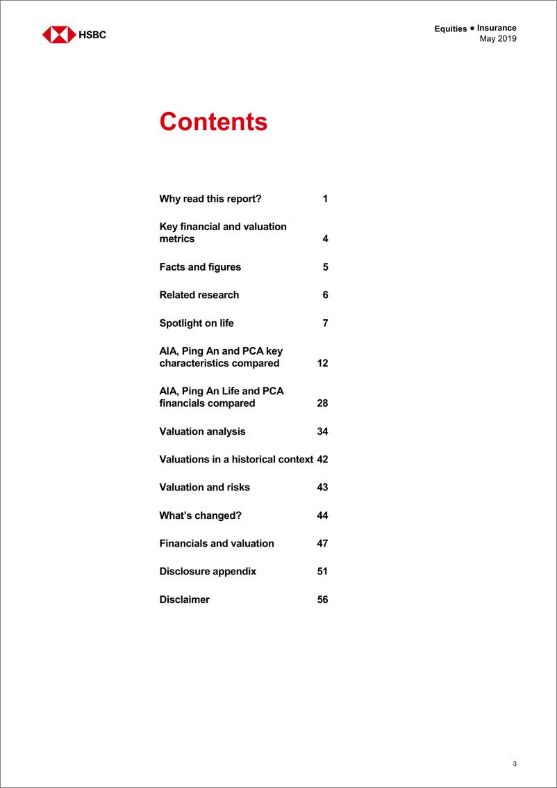 《汇丰银行-全球-保险行业-友邦保险、平安保险和保诚保险研究-2019.5-59页》 - 第5页预览图