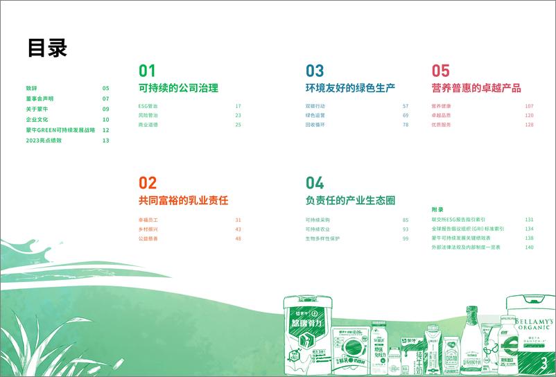 《中国蒙牛乳业有限公司_2023年可持续发展报告》 - 第3页预览图