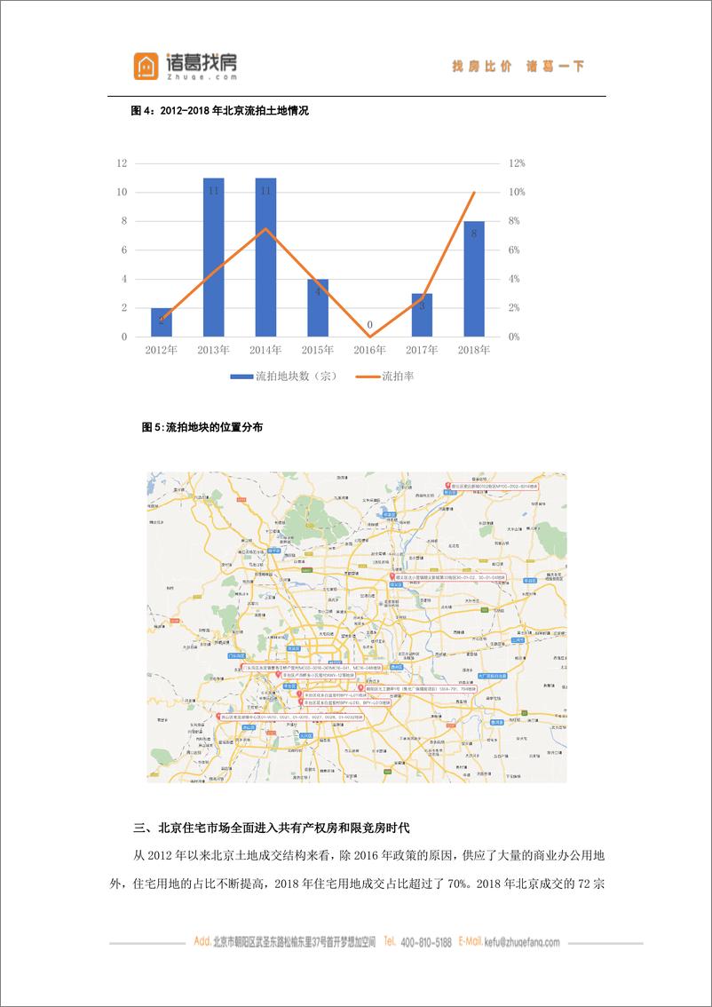 《诸葛找房-2018北京土地市场年度报告-2019.1-14页》 - 第5页预览图