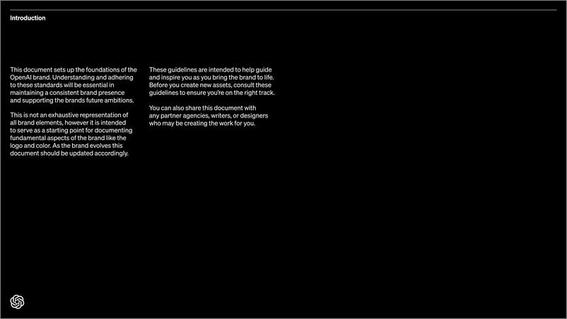《OpenAI品牌手册》 - 第3页预览图