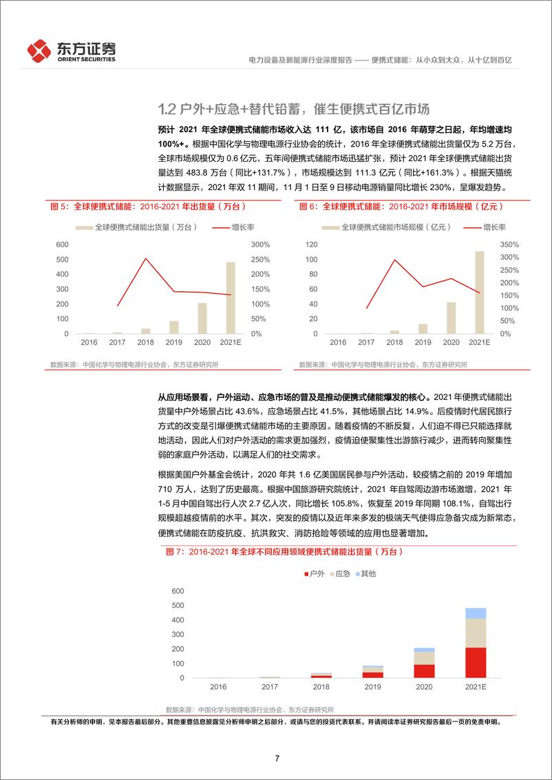 《储能行业专题报告6：便携式储能，从小众到大众，从十亿到百亿-20220331-东方证券-27页》 - 第8页预览图