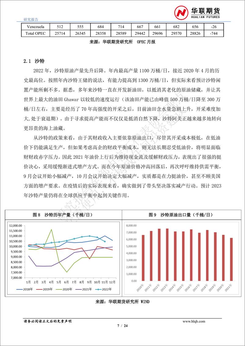 《原油年报：供应关注俄油变化，需求或前低后高-20221223-华联期货-24页》 - 第8页预览图