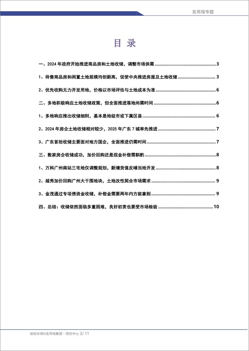 《中国房地产专题：房企土地“收储”的难题与挑战-11页》 - 第2页预览图