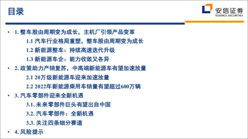 《2022年汽车行业中期策略：新起点，新机遇-20220629-安信证券-59页》 - 第3页预览图