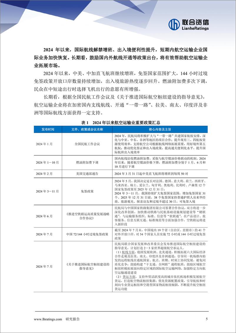 《2024年航空运输行业回顾及展望》 - 第5页预览图