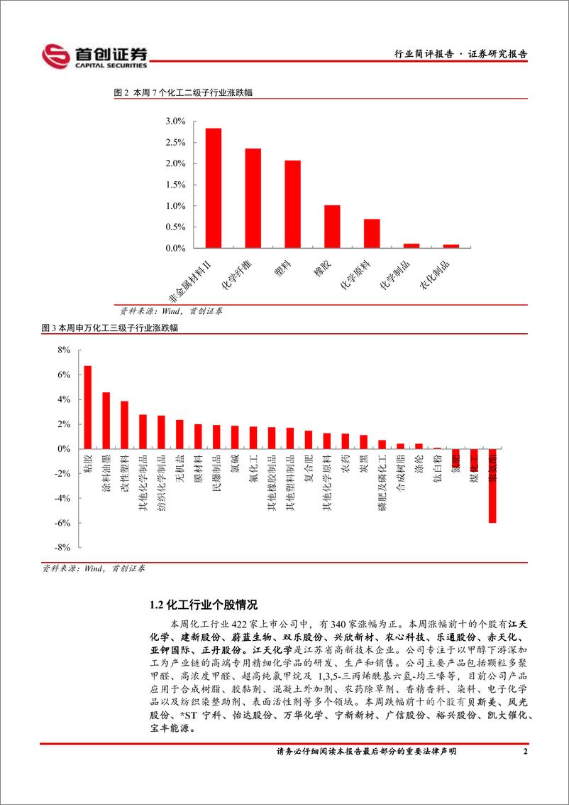 《基础化工行业简评报告：维生素继续领涨，龙佰集团与四川资源集团签订合作协议-240805-首创证券-15页》 - 第3页预览图