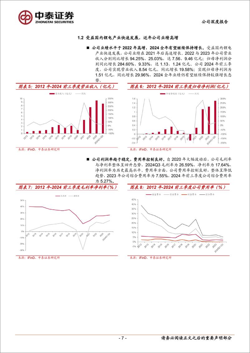 《纳科诺尔(832522)首次覆盖报告：锂电辊压“小巨人”，干法电极%2b固态电池设备打开长期成长空间-241219-中泰证券-21页》 - 第7页预览图