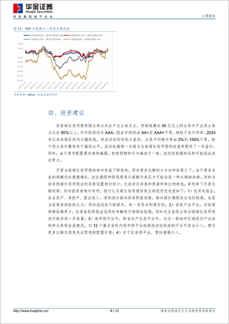 《主题报告：超长信用债投资分析-240708-华金证券-12页》 - 第8页预览图