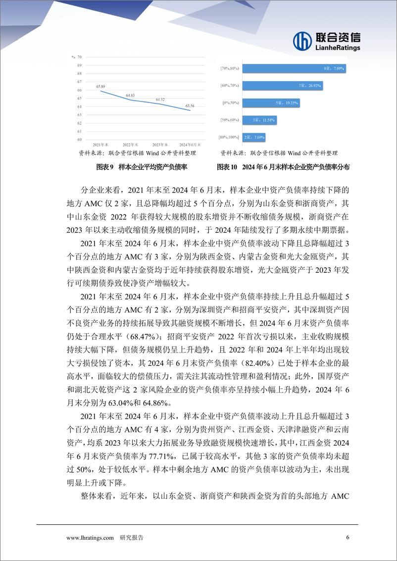 《2024年地方AMC回顾与展望系列之行业运行—— 规模趋稳杠杆降 利润收窄分化显》 - 第6页预览图