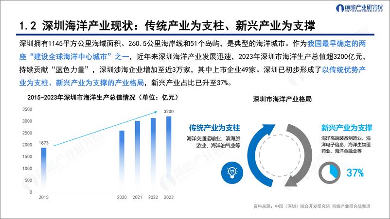 《深圳“20＋8”之海洋产业——发展机遇与技术趋势探析-前瞻-2024-43页》 - 第5页预览图