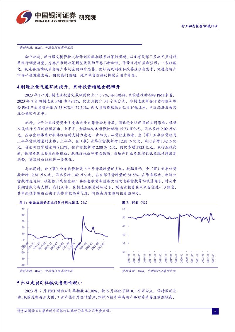 《机械行业月度动态报告：稳增长政策体现有时滞，关注检测设备投资空间-20230831-银河证券-30页》 - 第8页预览图