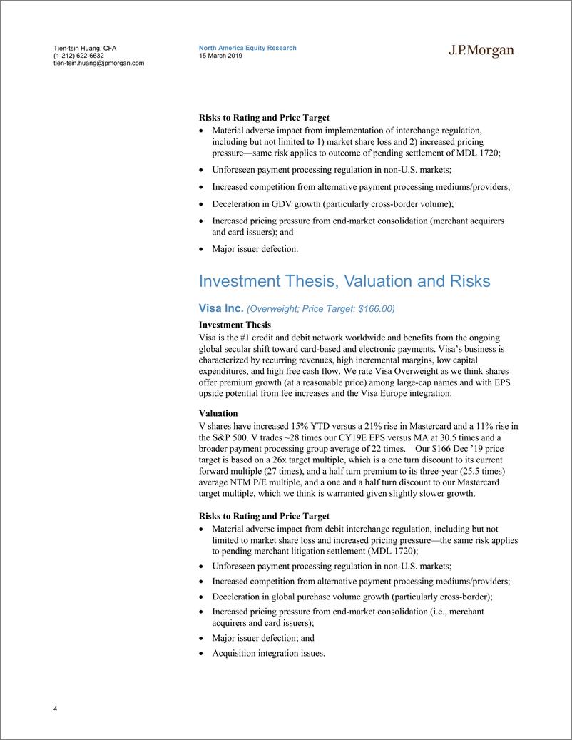 《J.P. 摩根-美股-支付与IT服务业-万事达与Visa：2018年支付网络深度研究-2019.3.15-29页》 - 第5页预览图
