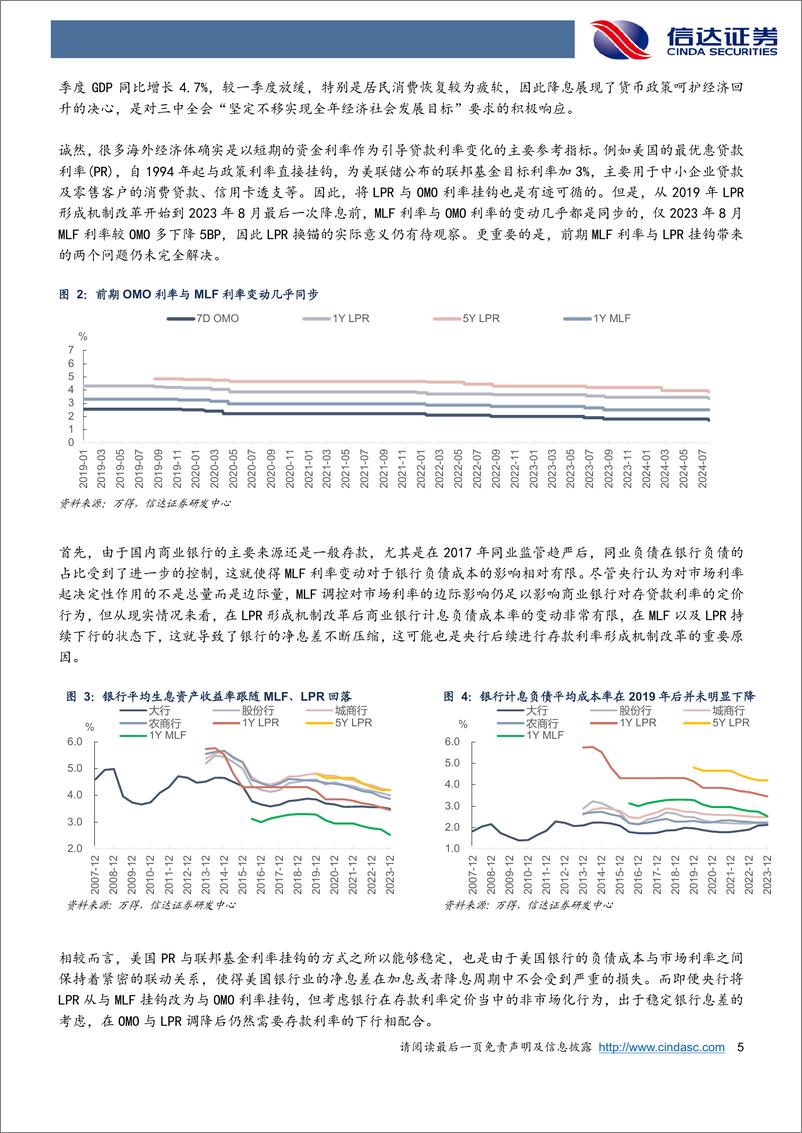 《专题报告：OMO利率调降是否会改变当前债券市场的格局-240722-信达证券-10页》 - 第5页预览图