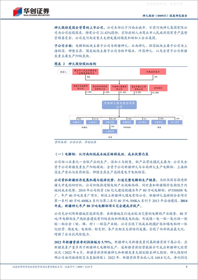 《华创证券-神火股份(000933)深度研究报告：资产质量全面改善，明显低估-230418》 - 第8页预览图