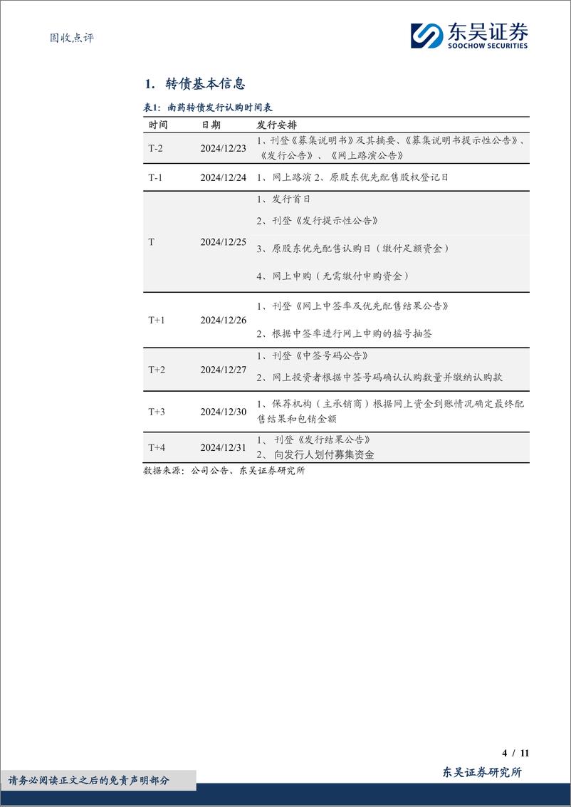 《南药转债：药事服务业务先行者-241225-东吴证券-11页》 - 第4页预览图