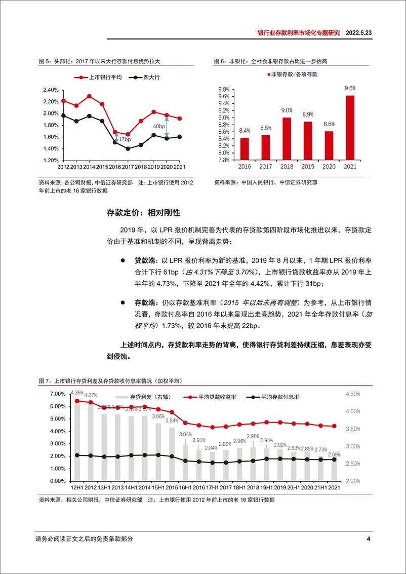 《银行业存款利率市场化专题研究：存款市场分化会加剧么？-20220523-中信证券-17页》 - 第8页预览图