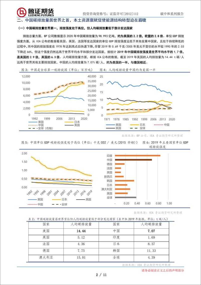 《鲁证碳中和系列报告（一）：碳排放权交易行稳致远，中国迎来“赶考”新进程》 - 第3页预览图