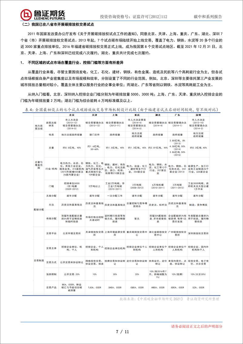 《鲁证碳中和系列报告（一）：碳排放权交易行稳致远，中国迎来“赶考”新进程》 - 第8页预览图