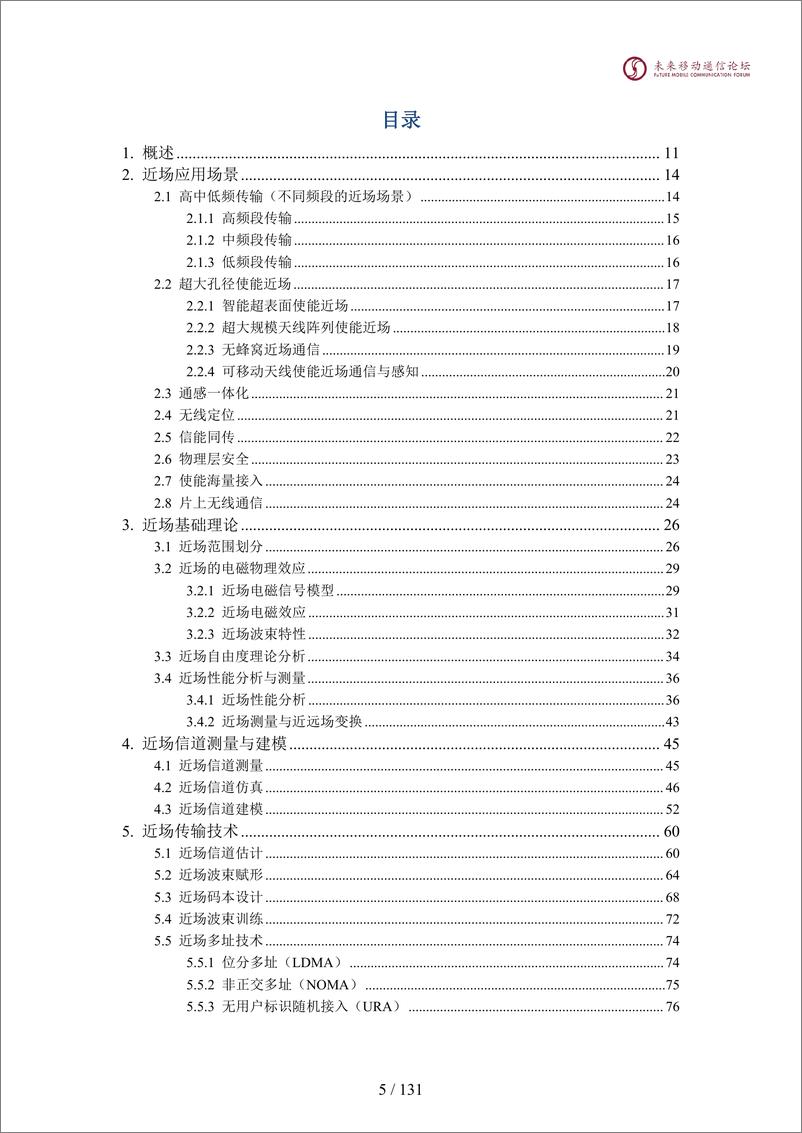 《2024全球6G技术大会：6G近场白皮书》 - 第6页预览图