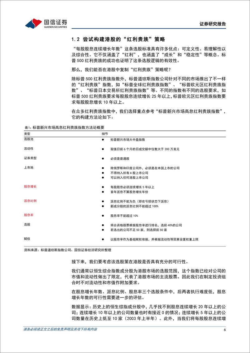 《港股选股策略研究：港股“红利贵族”选股思路初探-240603-国信证券-40页》 - 第6页预览图