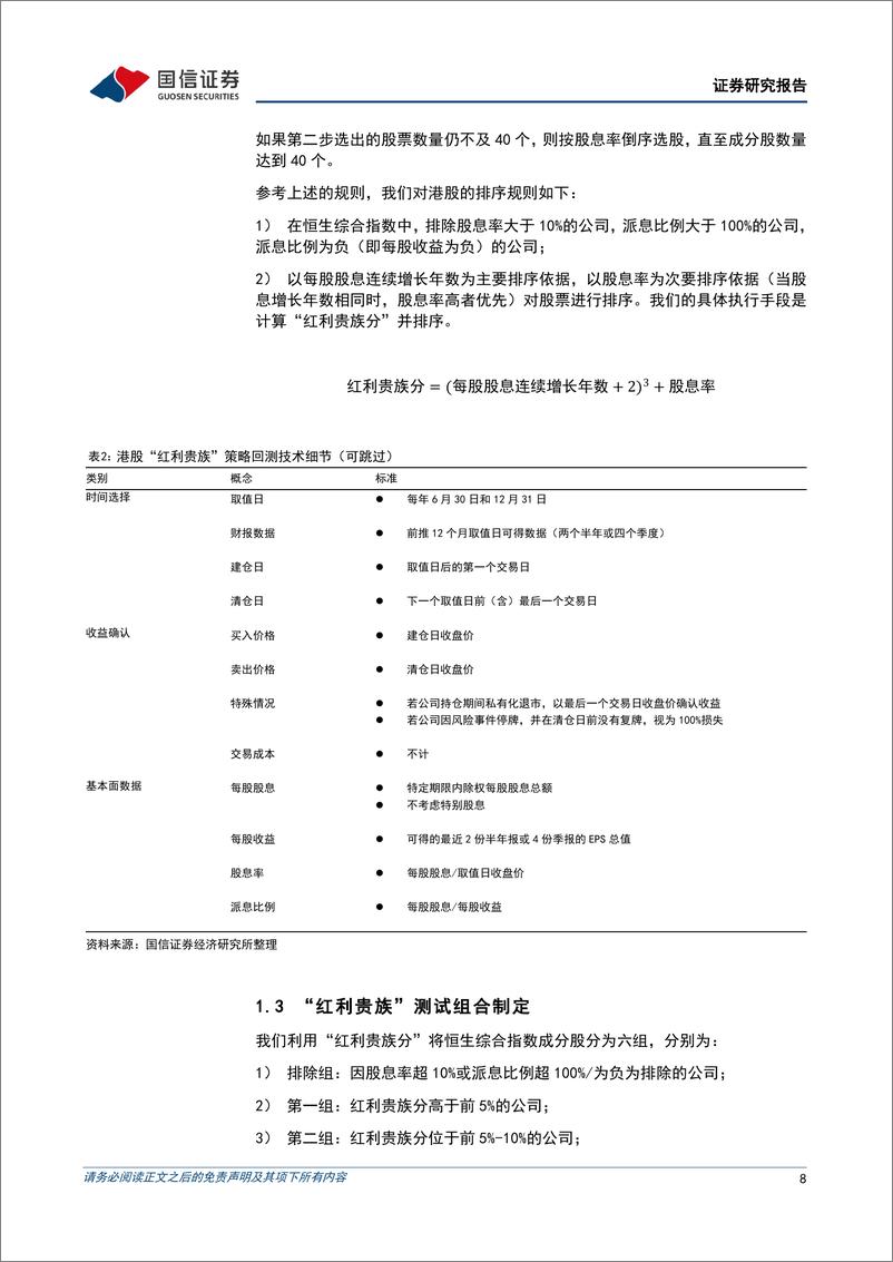 《港股选股策略研究：港股“红利贵族”选股思路初探-240603-国信证券-40页》 - 第8页预览图