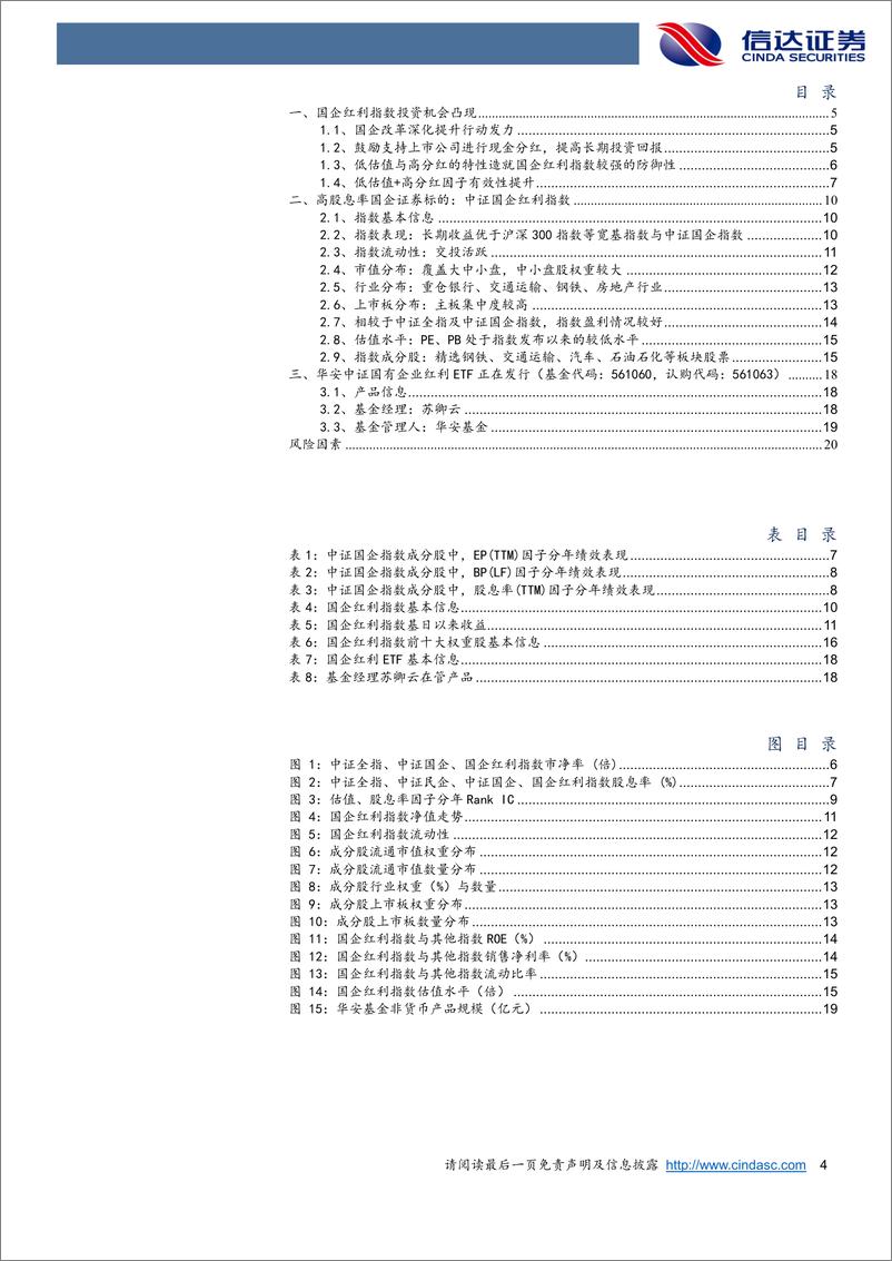 《华安中证国有企业红利ETF正在发行：低估值、高分红特性持续优化投资回报-20230829-信达证券-21页》 - 第5页预览图