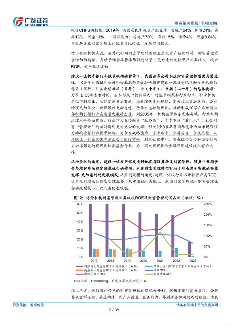 《证券Ⅱ行业建设一流投行启示录二：财富管理的角色与实践-240519-广发证券-39页》 - 第7页预览图